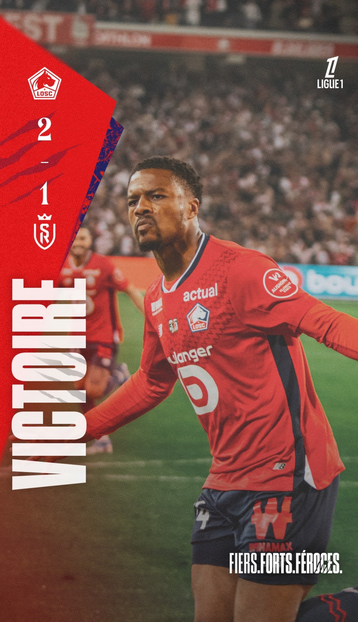 世俱杯2025-里尔球员庆祝进球，赢得全场掌声